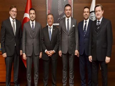 Başkanımız Ahmet Nur Çebi’den Beşiktaş Belediye Başkanı Rıza Akpolat’a Ziyaret