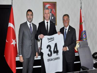 Başkanımız Ahmet Nur Çebi’den Beşiktaş Emniyet Müdürü Ercan Çamırcı’ya Ziyaret